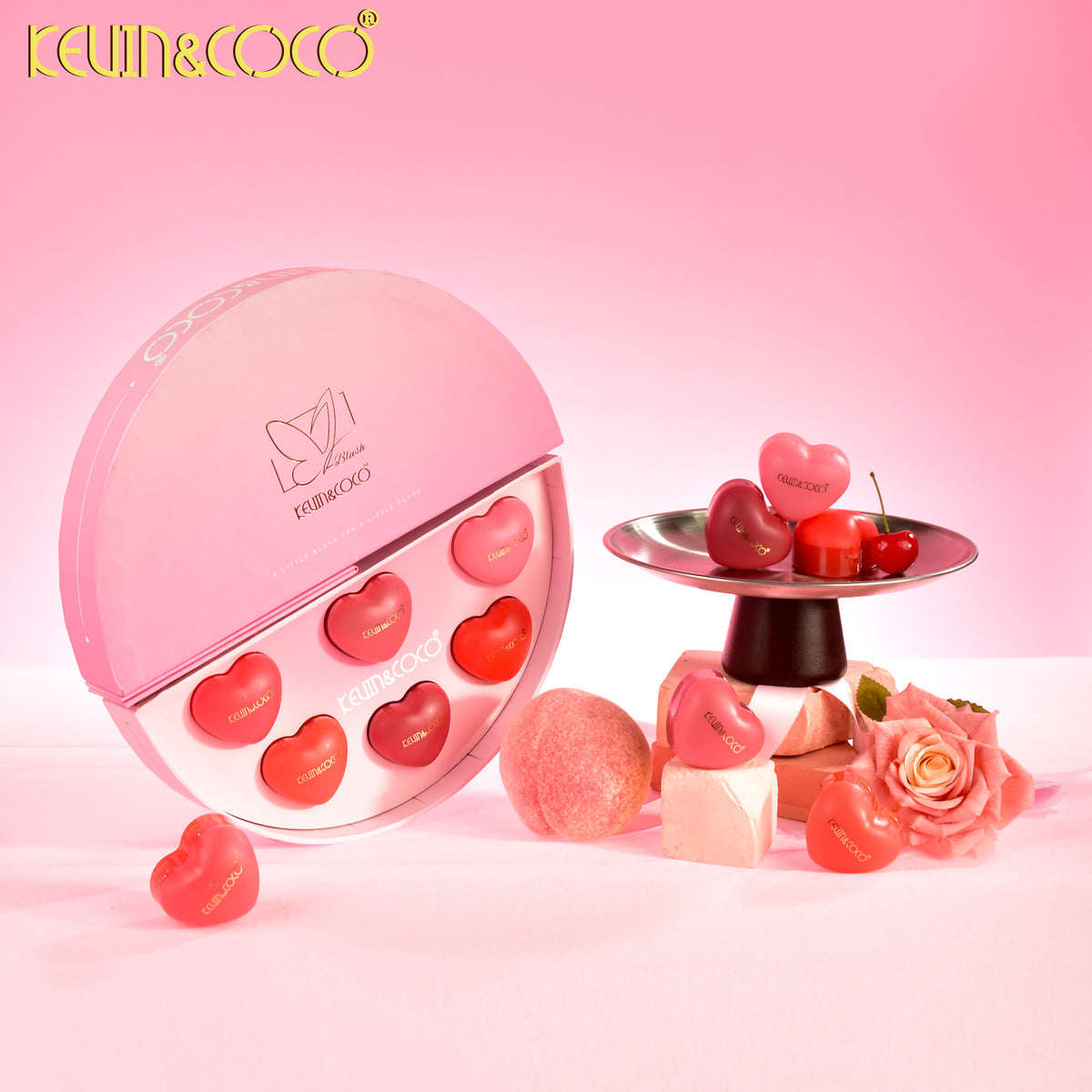 butterfly cream blush & lip set