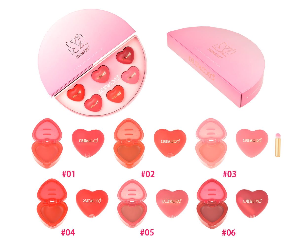 butterfly cream blush & lip set