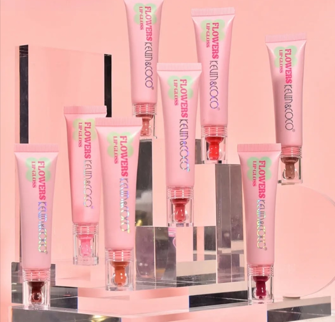 flowers lip gloss