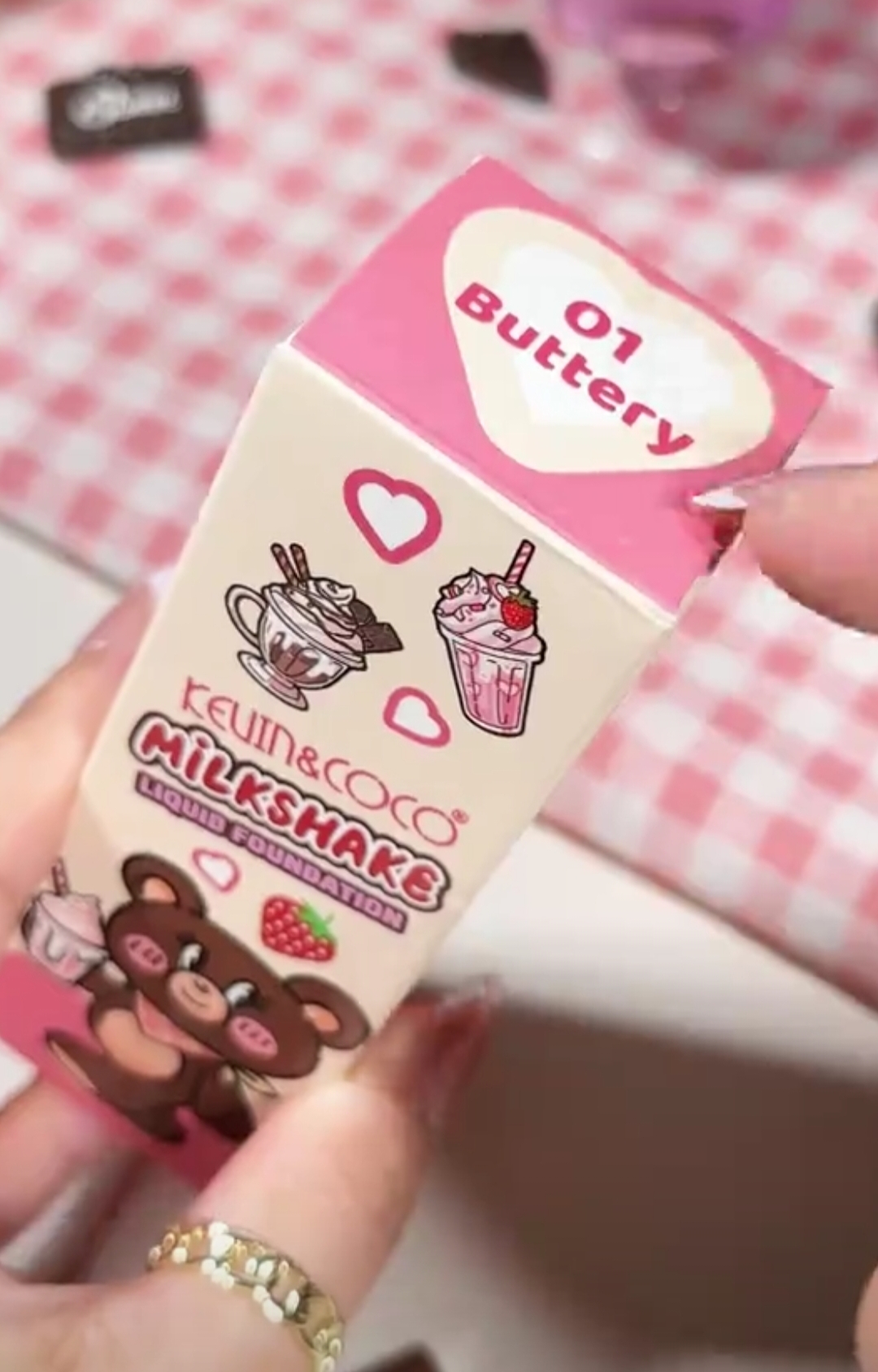 beary milkshake foundation