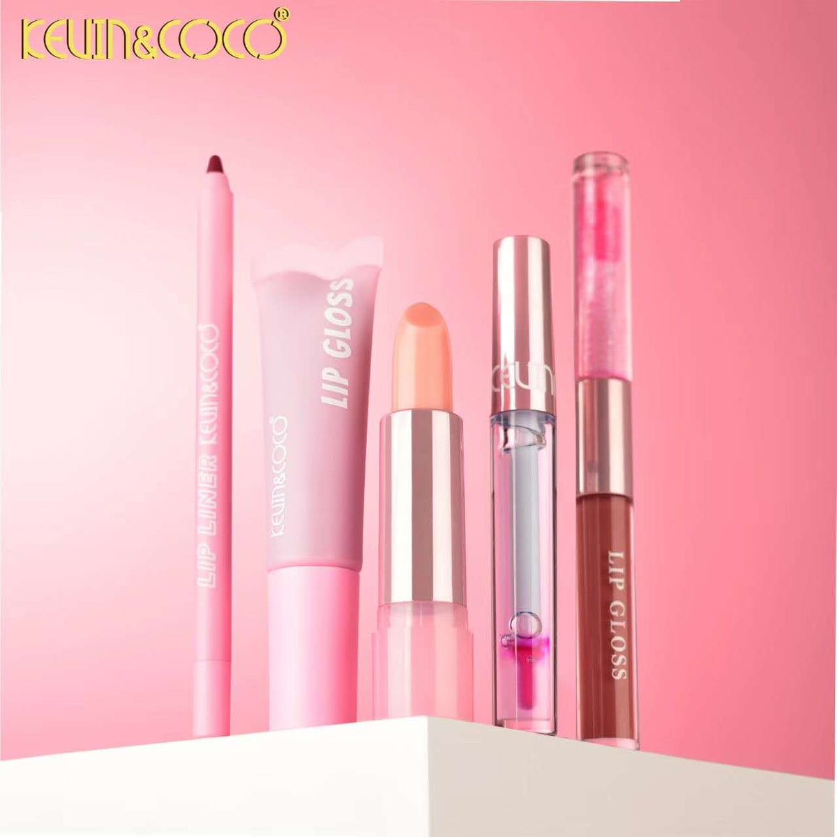 pink song lipgloss set