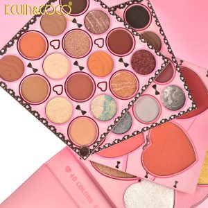 powder & bow 40 color eyeshadow book