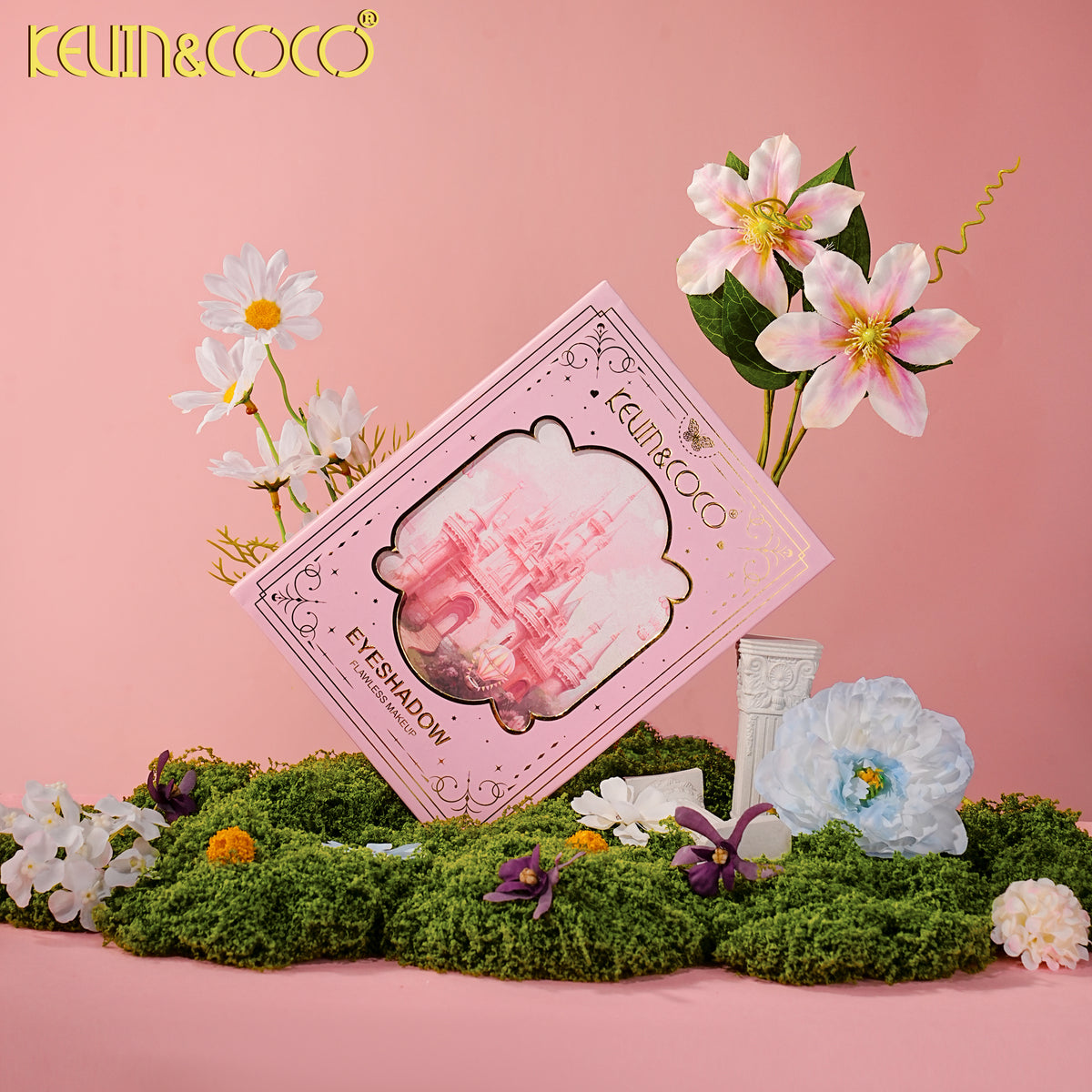 85 colour fairy castle palette