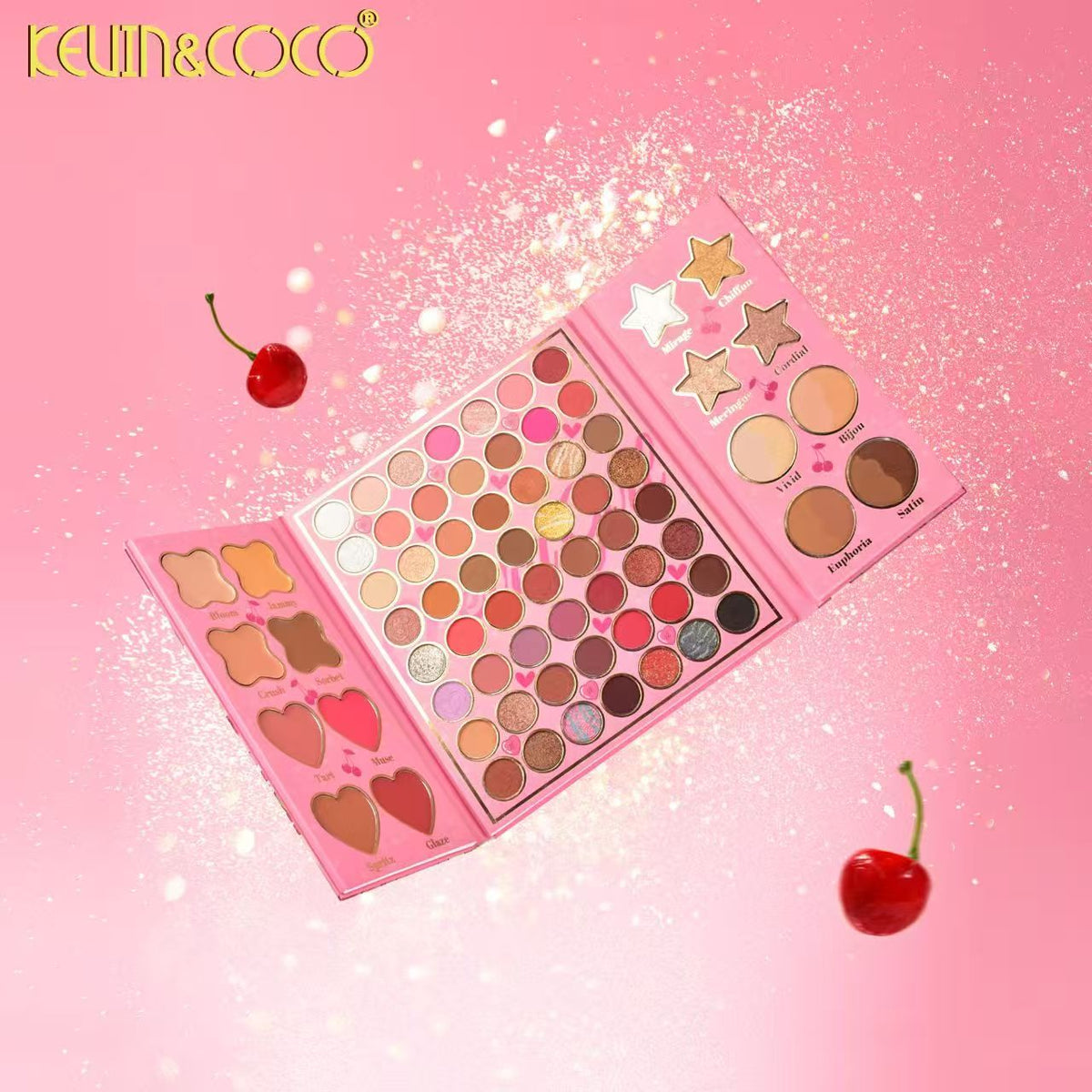 72 colour cherry girl palette