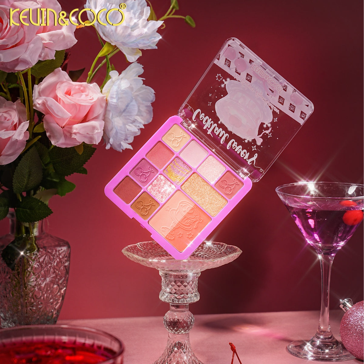 12 colour eyeshadow palette