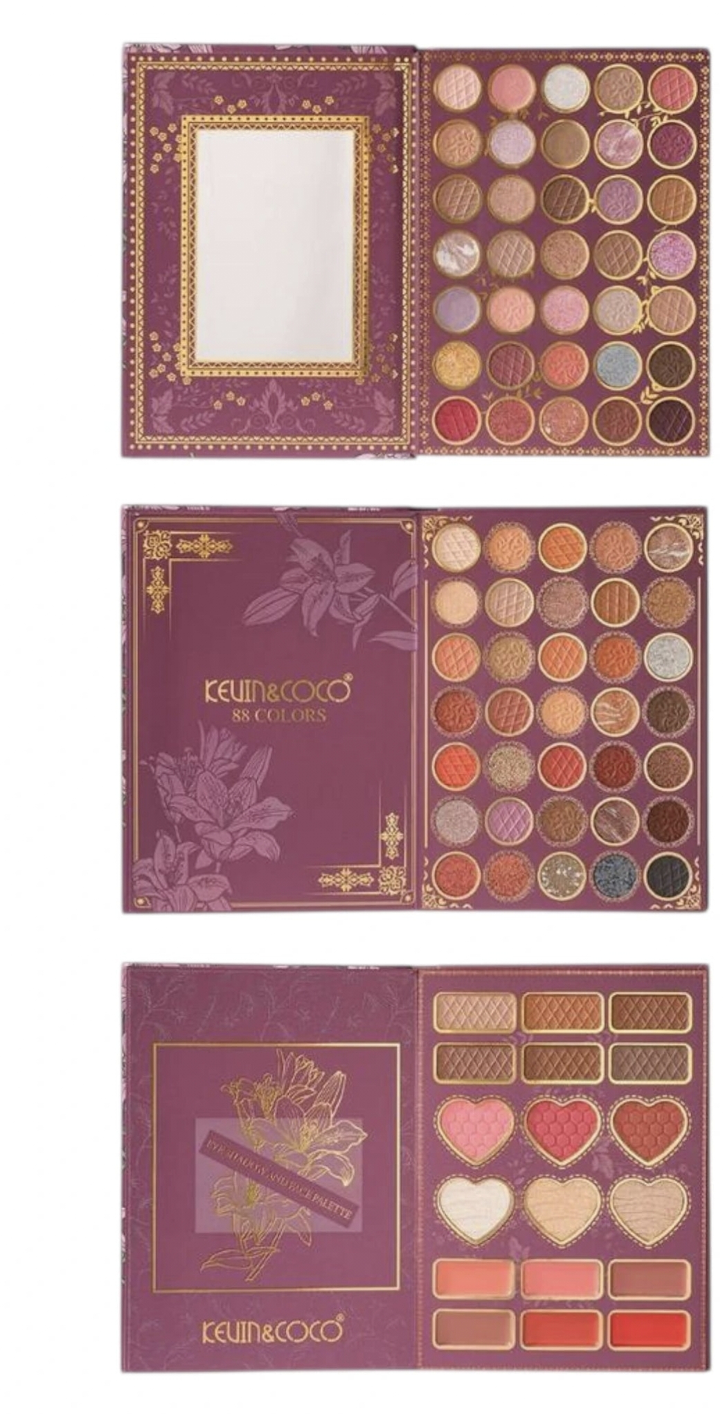 88 colour honey crystal palette (copy)