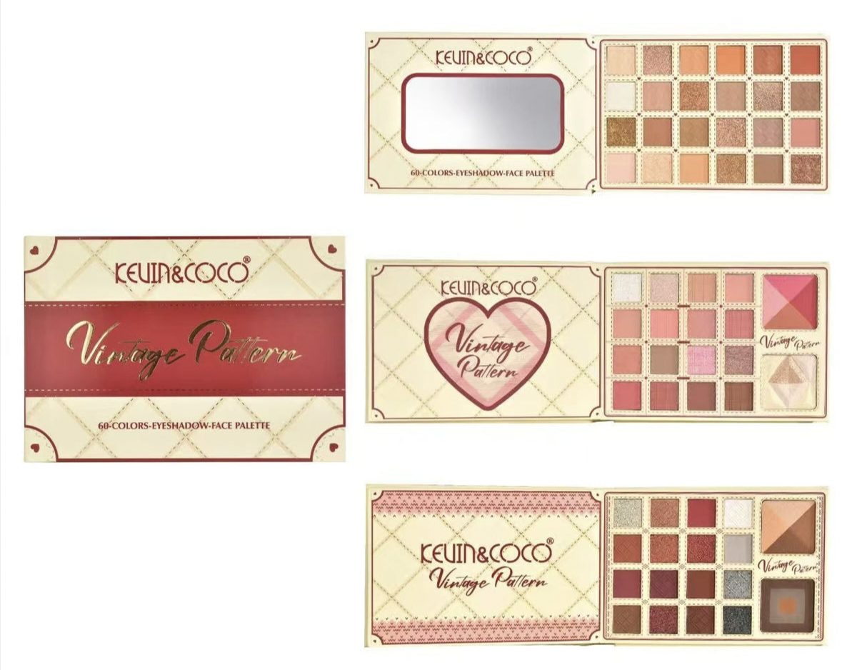 60 colour vintage palette