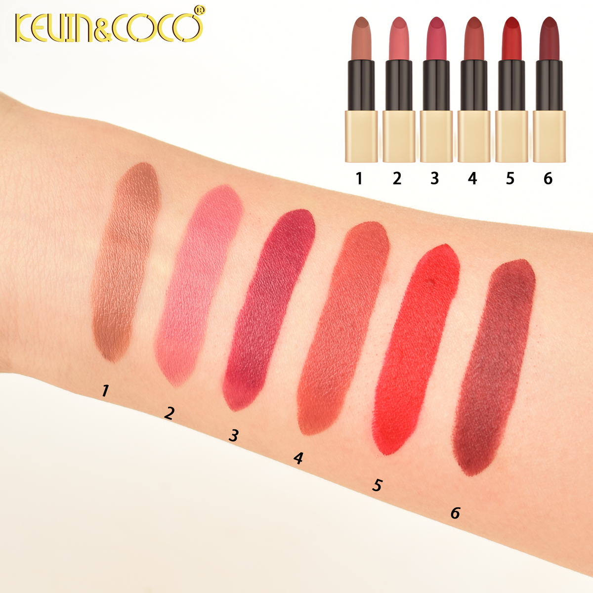 Gold Sand Mousse Moisturizing Lipstick - Image 3