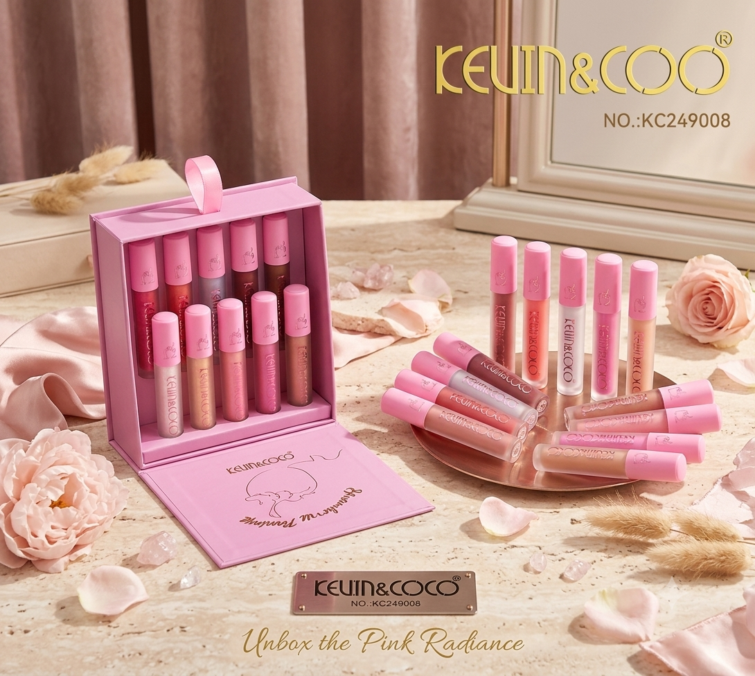 Strawberry Dream 10-Color Lip Gloss Set