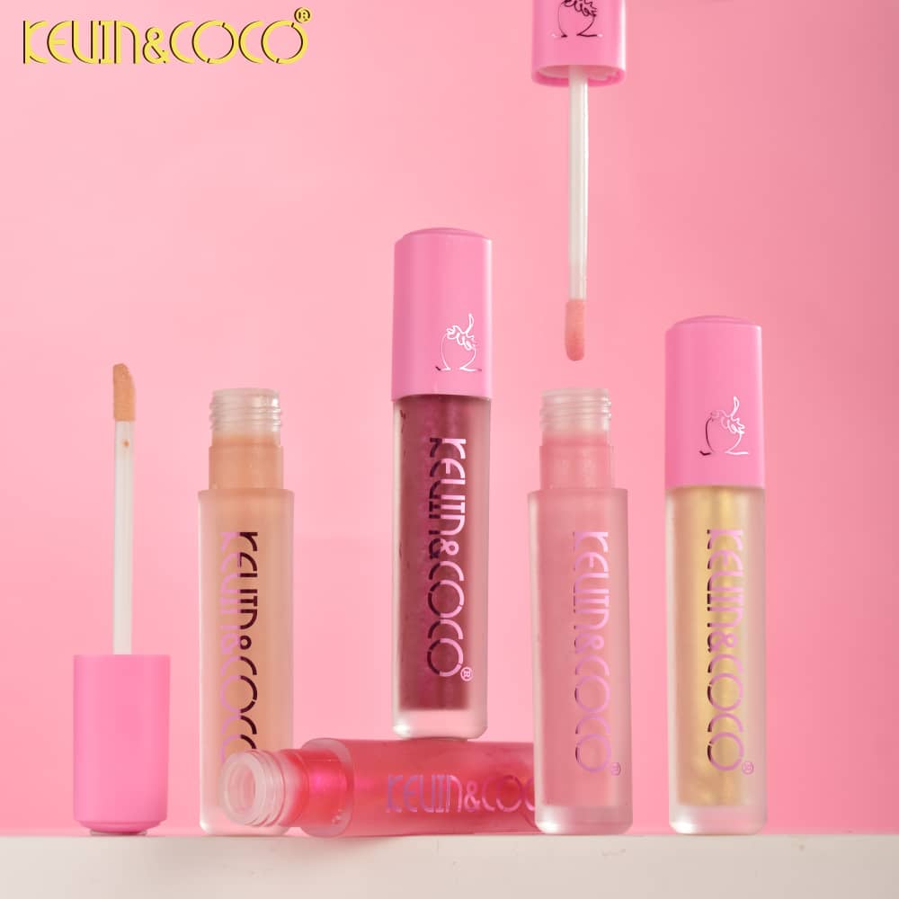Strawberry Dream 10-Color Lip Gloss Set - Image 3